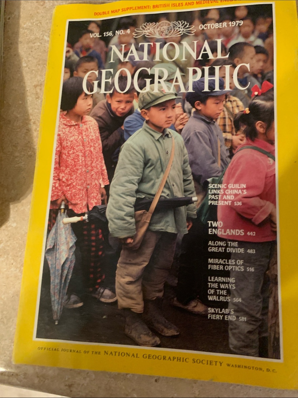 Vintage National Geographic October 1979